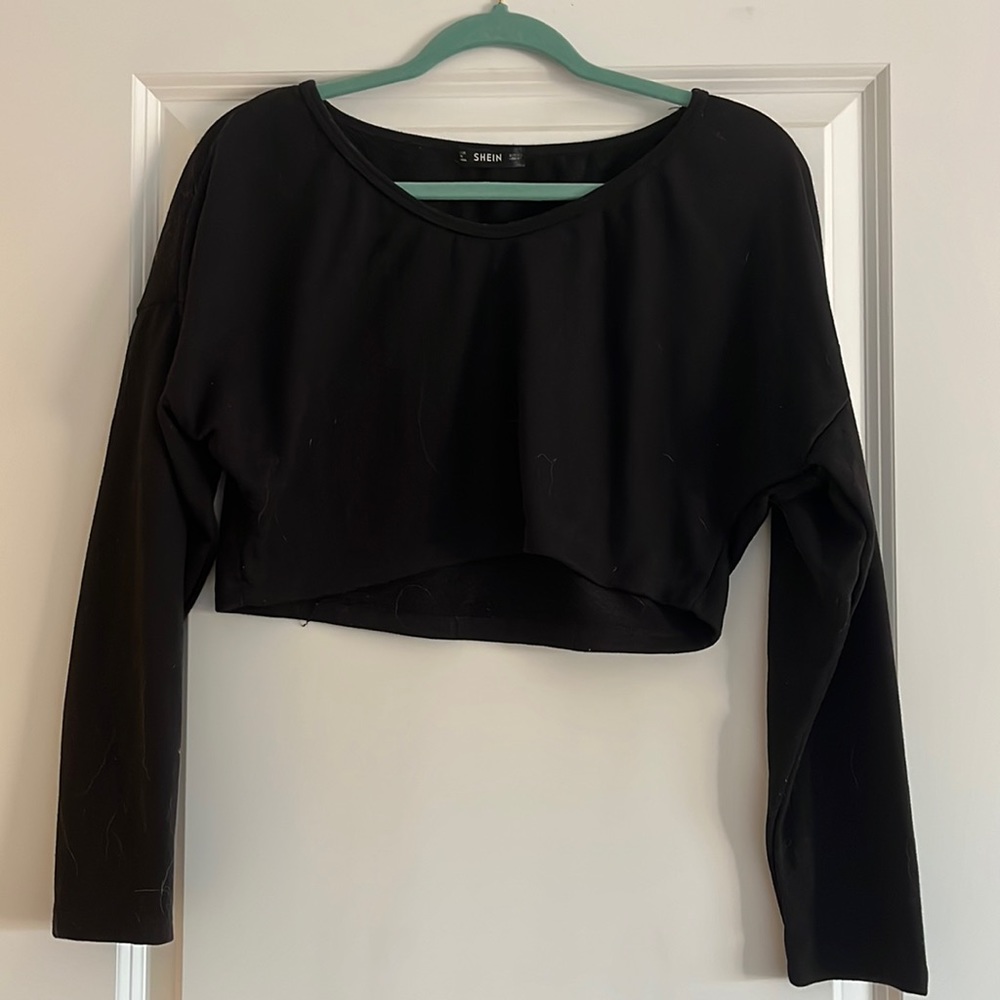 SHEIN extra cropped hoodie